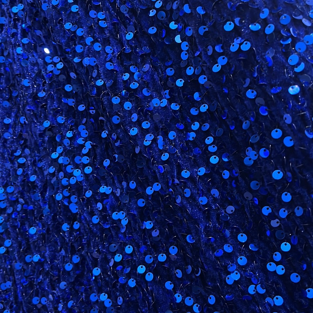 One shoulder Sequin Dress 💙 - Picture 5 of 6
